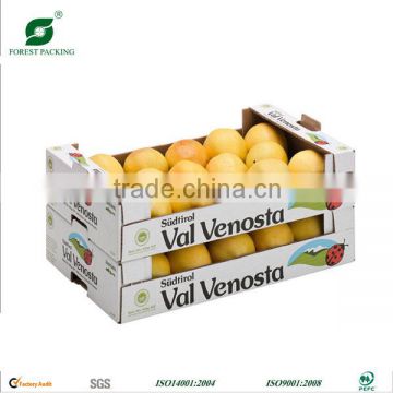 CHEAP WHOLESALE CUSTOMIZED CORRUGATED PACKING BOX FOR FRUIT VEGETABLES