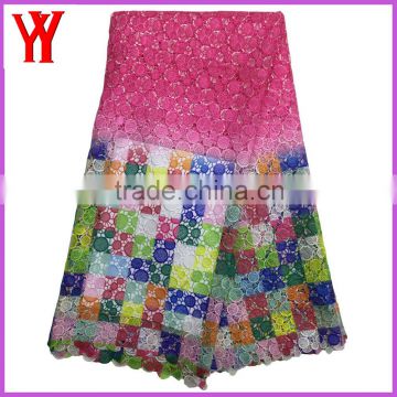 New Arrival High Quality Cord Lace Fabric 2015 Dubai Fancy Cord Lace Wholesale Cord Lace photo-5