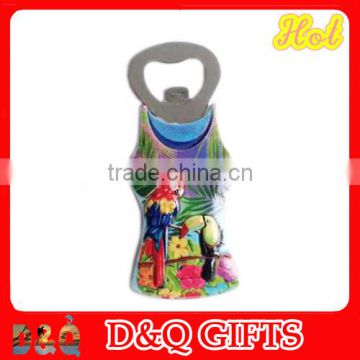 decorative parrot bird wine can opener