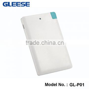 Portable Power Bank Ultra Slim Design High Capacity Metal Power Charger