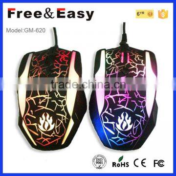 Best Ergonomic Design Custom LED 6d Gaming Mouse Wired for pc photo-4