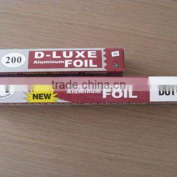 Household Aluminum Foil rolls (UAE market) kitchen foil