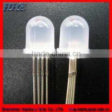 high quality 5mm round rgb led with diffused color