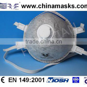 Non-woven dust mask FFP3V dust mask disposable dust mask