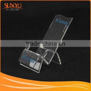 Professional Customized Transparenct Acrylic Wallet Display Stand