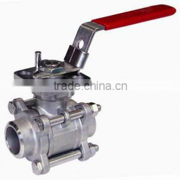 Three Pieces High Pressure Ball Valve