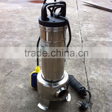 stainless steel pump with cutter