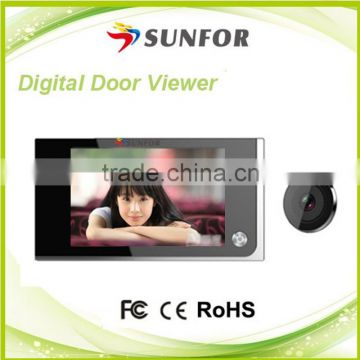 Original design best price infrared digital door peephole viewer , wireless door viewer camera