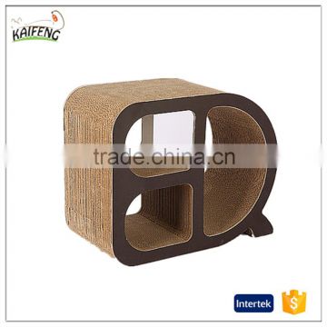 2016 new designed cat sleeping carpet, corrugated cardboard cat scratcher