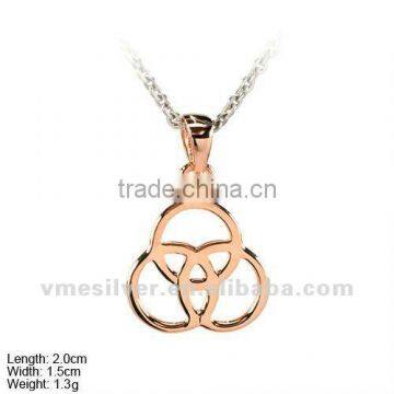 [PSA-0991b] 925 Silver Religion Pendant/Charm,Plain Silver Charm/Pendant