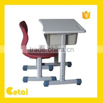 School student desk and chair