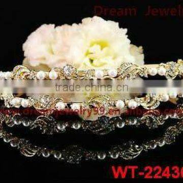 latest popular crystal tiara headband