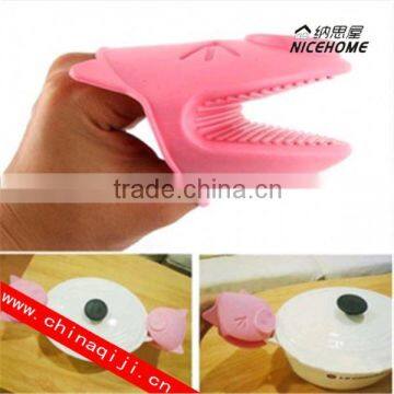 silicone oven mitt promotional silicone heat resistant grip