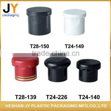 China plastic factory PP material plastic closure with flip screw cap welcome OEM plastic bottle cap