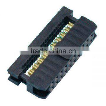 2.54mm pitch two-kits IDC socket connector