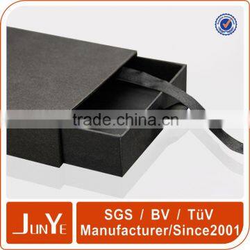 Custom Print Black Slide Hair Extention Packaging Box Wholesale photo-6