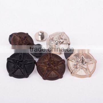 Star resin coat button ,High-grade Resin Coat Jacket Button