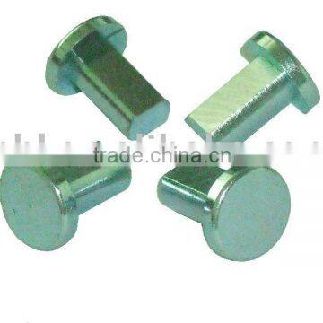 zinc coated CNC lathed rivet