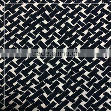 Polyester/Spandex Print Knit Fabric