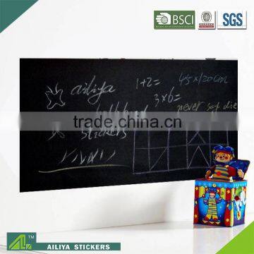 Hot sales vinyl adhesive erasable and flexible chalkboard wall stickers