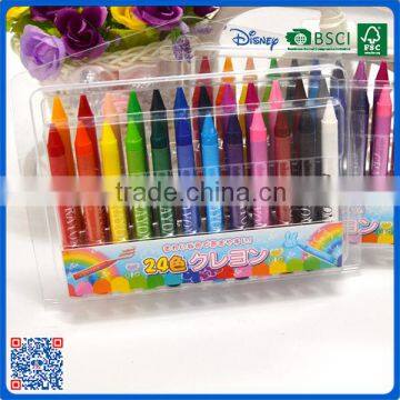 2016 Wholesale 24 Colors Crayons Into Pvc Bag for School Students With Cheap Price photo-4