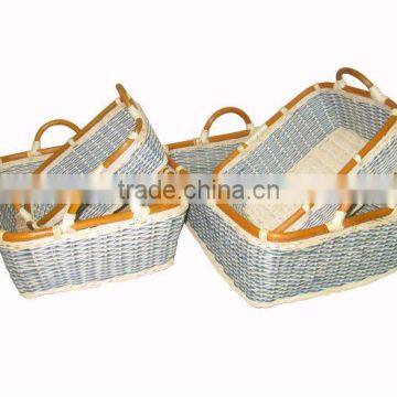 2015 New Product Rattan Basket For Home Decoration And Furniture