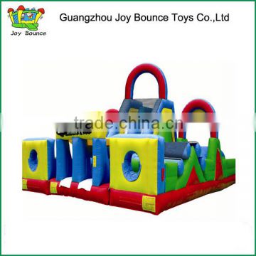 cheap new design inflatable obstacles giant course on sale