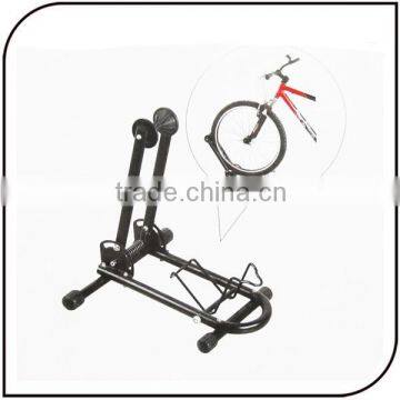 Aluminum Bike Tire Holder L Shape Foldable Bicycle Repair Stand Steel Rack Bike Parking Rack and Frame for Home Use photo-6