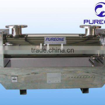 Ultraviolet sterilizer for large capacity water treatment