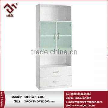 2 door melamine panel office file cabinet