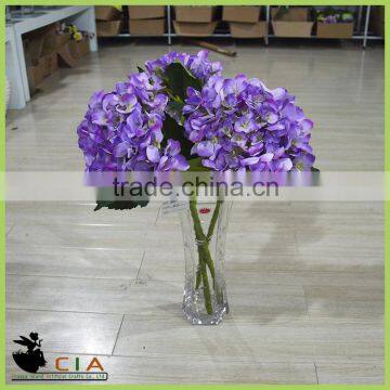 High Quality Artificial Flower Hydrangea Bouquet for Artificial Flowers Wedding Party dDcoration Silk Flower