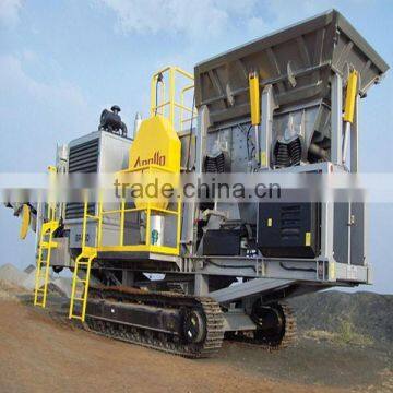 hot sale professional crawler-type mobile jaw crusher station