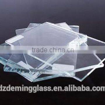 6mm thick Ultra Clear Float Glass for buildings