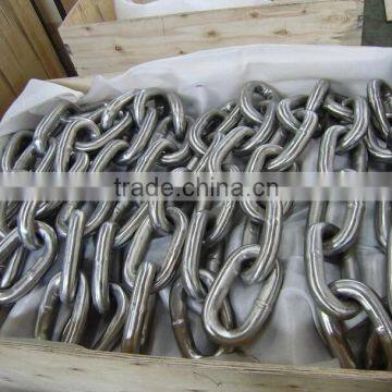 Staniless Steel Link Chain SUS 304/316 Commercial Chain Alloy Steel High Strength Lifting Chain photo-2