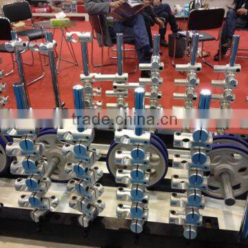 Scraping Coating Type PVC Profile Wrapping Machine photo-5