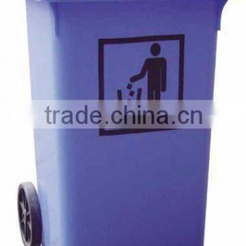 plastic trash cans