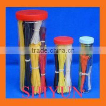 Nylon Material and Releasable Type releasable cable tie jar