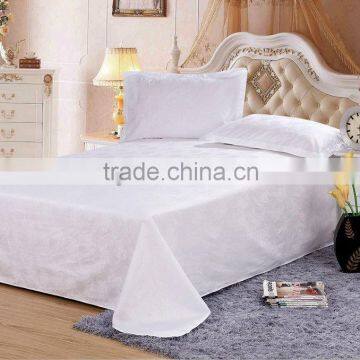 2015 china 100% cotton new design bedding bed sheet set flat sheet