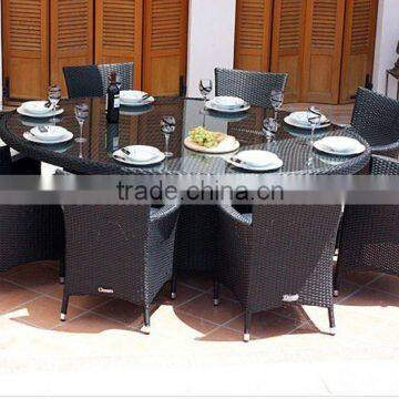 Rattan outdoor furniture outdoor wicker dining sets