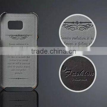 Card Holder Genuine Wax Matt Leather Back Cover For Samsung Galaxy S6 photo-4