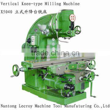 Vertical metal processing mini milling machine