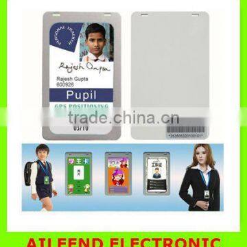 Mini GSM GPRS GPS Tracker Hidden Attendance Chip For kids Child GPS Tracker ID Card