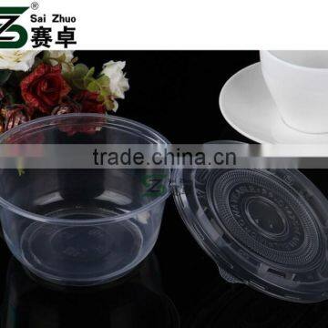 360ml 500ml 700ml 850ml 999ml clear disposable plastic soup bowl