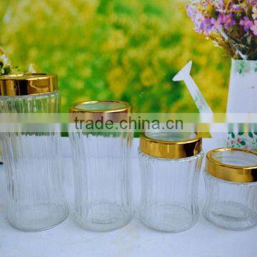 airtight glass jar with lid