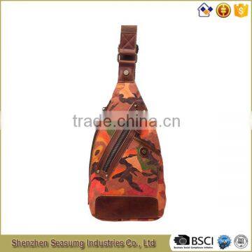 Casual Camouflage Crossbody Sling Bag for Teenagers