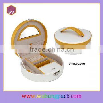 New Design Packaging Jewelry Boxes And Diamonds & Fashion Jewelry Packaging Suitcase With Handles Wholesale