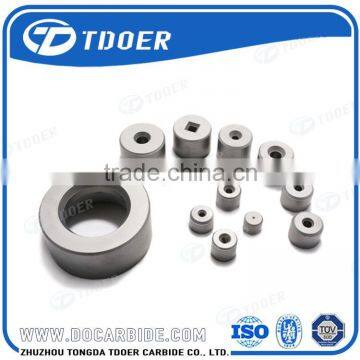 ISO9000 certificate tungsten carbide drawing dies & punches precision tungsten carbide drawing dies & punches