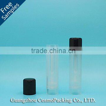 ABS empty lip balm container, ABS lip balm tube