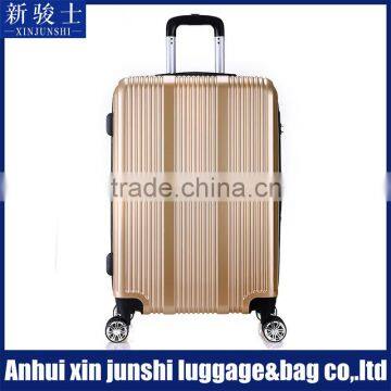 Wholesale Luggage Distributors ABS +PC 4 Wheels Trolley Bags