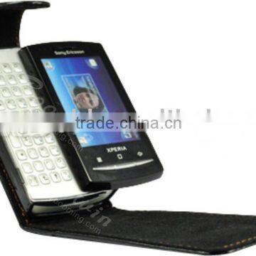 For SONY ERICSSON XPERIA X10 MINI PRO FLIP LEATHER CASE